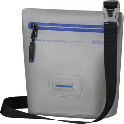 American Tourister Colourdry S taška na rameno šedá Glacial Silver 2L