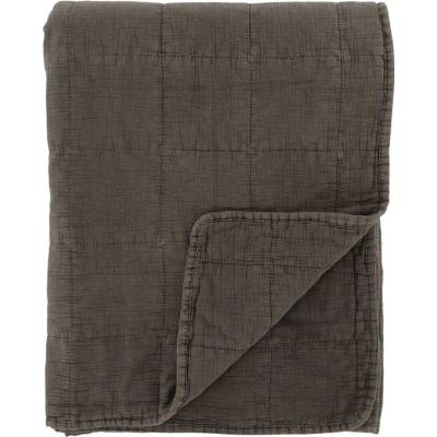 Chic Antique Mocca prehoz s opraným vzhľadom Aix Vintage Quilt 130 x 180 cm