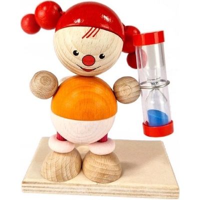 Hess Přesýpací hodiny panenka Lucia pro měření doby čištění zubů