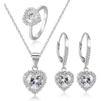 Silenti Jewelry Сребърен комплект "Единодушие" - 6 - 52мм (16.6мм диам. )