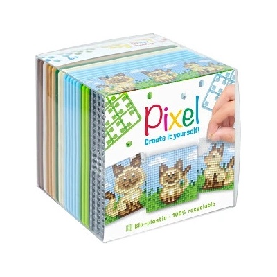 PixelHOBBY Kočky kostka