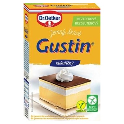 Dr. Oetker Gustin kukuřičný škrob bezlepkový 6 x 200 g