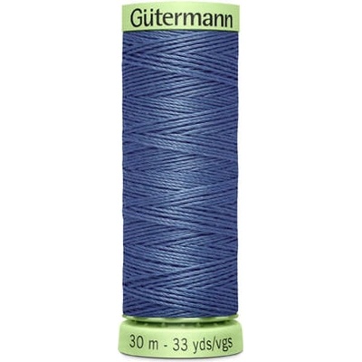 Nit PES Gütermann JEANS - extra silná 30 (30m) barva 112 - fialová