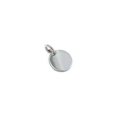 Infinitysilver Stříbrný přívěsek kulatá destička 11mm SP172380