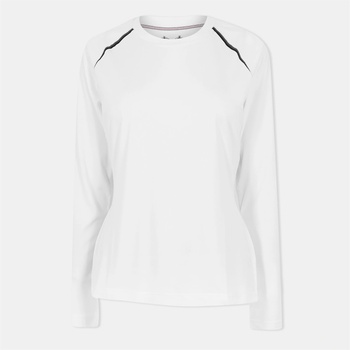 Musto Дамска тениска Musto Evo Dynamic Ls Tee Fw Womens - White