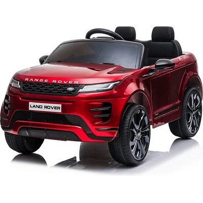 ROLLZONE Land Rover Range Rover Evoque 12V - Детски акумулаторен джип, Червен, EVA гуми (RRE99-red)