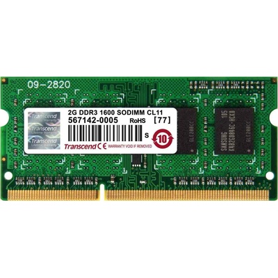 Transcend DDR3 2GB 1600MHz CL11 TS256MSK64V6N