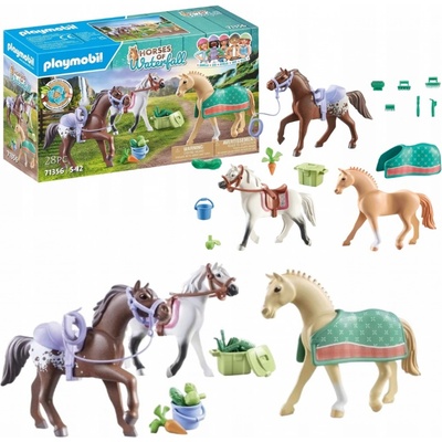 Playmobil 71356 3 kone: Morgan, Quarter Horse a Shagya Arabian