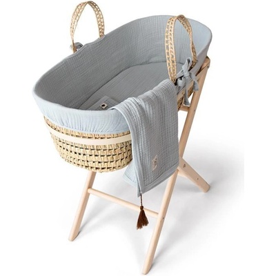 Funnababy Kompletný Mojžišov kôš s výbavou Dove Grey