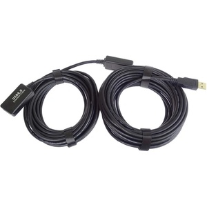 PremiumCord Активен кабел usb-a 2.0, удължител, повторител, a - a, m/f, 10 м, черен ku2rep10 (ku2rep10)