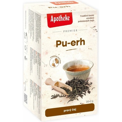 Apotheke čaj Pu-erh 20 sáčků