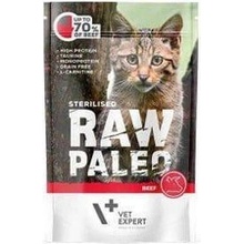 VetExpert Raw Paleo pre kastrované mačky hovädzie 100 g