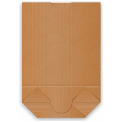 Nideko Papierové vrecko s krížovým dnom kraft 17x26cm 1kg