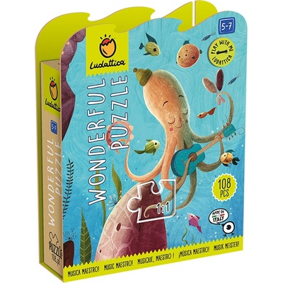 LUDATTICA Majster hudby 108 dielov