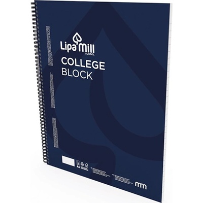 Mar-Mar Спирална тетрадка на каре LIPAMILL A/4 70 страници College block 1252412 (1252412)