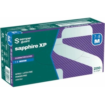Semperguard SAPPHIRE XP nitrilové čierna 7 S