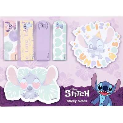 Coolpack Samolepiace záložky lila Stitch Pastel