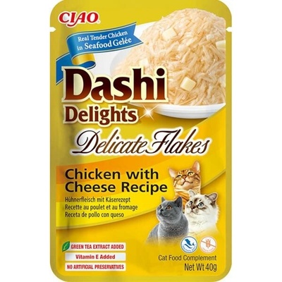 Churu Cat Dashi Delights Deli Flakes Chick&Cheese 40 g