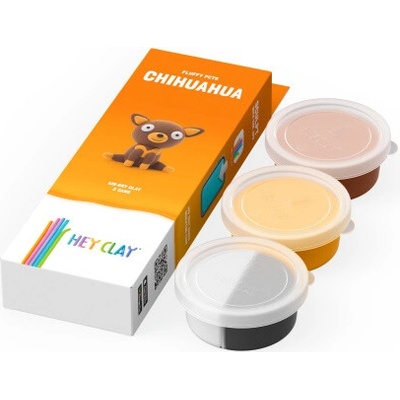 TM Toys Hey Clay Fluffy pets Čivava