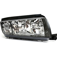 Škoda Fabia-Přední světlo H7+H3 DPA černé pravé 6Y1941016P DPA