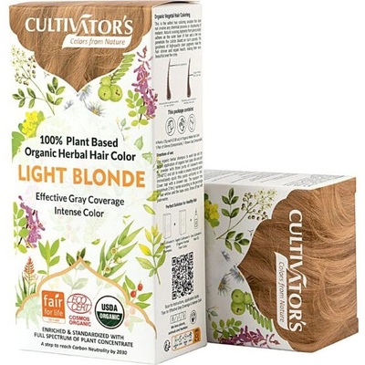 Cultivators přírodní barva na vlasy 2 světlá blond