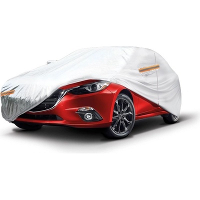 AMiO Autoplachta se zipem reflexní XL