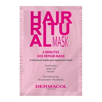 Dermacol Hair Ritual 5 Minutes SOS Repair Mask 15 ml