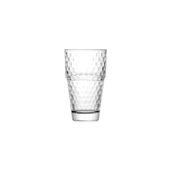 Vitrum - Стъклена чаша за коктейли висока 370мл "IMPILABILE LD HONEYCOMB" STACKABLE B6 VM-0785048 (0104208)
