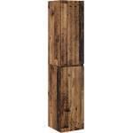 vidaXL Стенно Баня Кабинет Старо дърво 33 x 34, 5 x 160 см (890520)