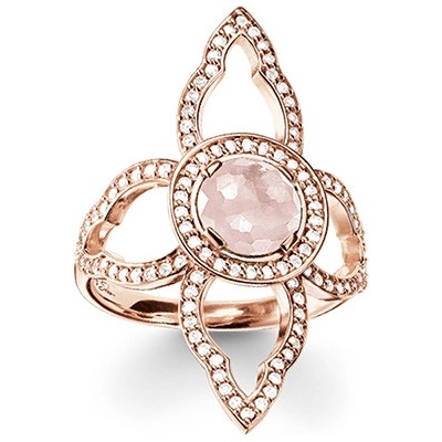 Thomas Sabo Prsten Květina TR2067 417 9 Sterling Silver 925 Sterling silver