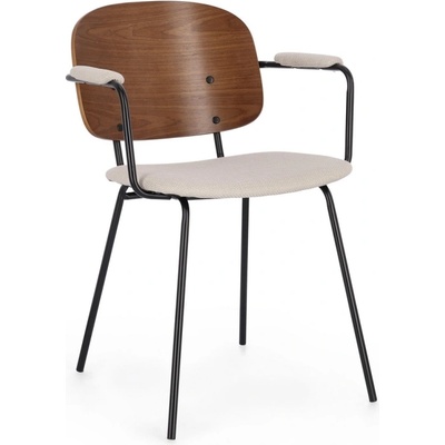 Bizzotto Sienna БЕЖОВ СТОЛ С ПОДЛАКЪТНИЦИ (0743733)