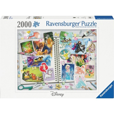 Ravensburger Пъзел Ravensburger от 2000 части - Дисни скрапбук (12001556)