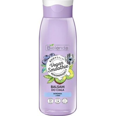 Bielenda Vegan Smoothie Blueberry + Kiwi zvláčňujúci telový balzam 400 ml