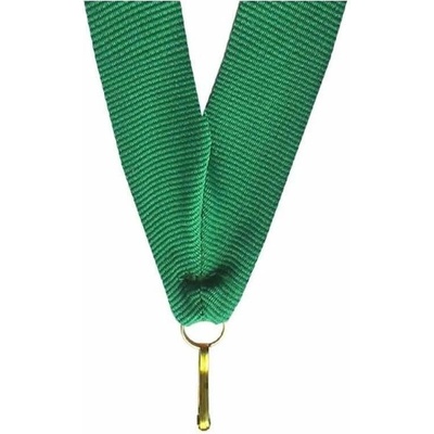 Stuha na medailu 11 mm green