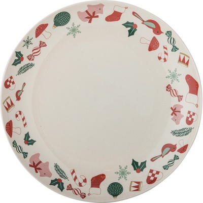 Bloomingville Yule чиния за основно ястие, 28 см (82062834)
