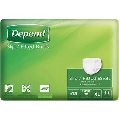 Depend Slip Super XL plienkové nohavičky 15 ks