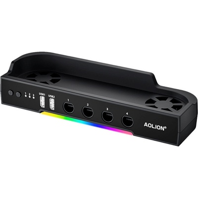 AOLION Охлаждаща база с RGB, хъб и стойка за Nintendo Switch 2 (VVR.COOLING.BASE.HUB.DOCK.NS2)