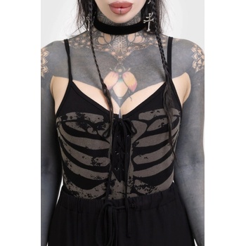 Killstar Bone Chiller Čierna