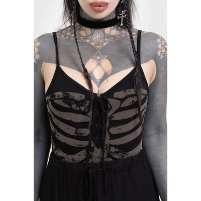 Killstar Bone Chiller Čierna