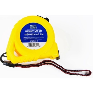 IRIS TOOLS ITMT310-Y Измервателна лента с дължина 3 m и широчина 19 mm (ITMT310-Y)