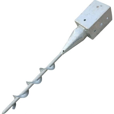 Kotevní patka šroubovací do země - pro trámek 100x100mm – Sleviste.cz