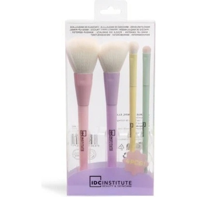 IDC Institute Make-up Brushes štětec na make-up 4x1 ks