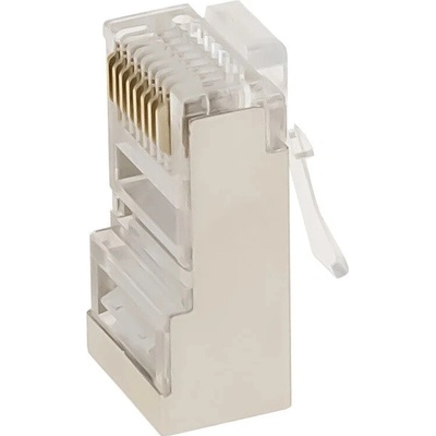 Masterlan konektor STP RJ45, Cat.5e, 8p8c, drát, pozlacený EASY MS-STP-5e-EASY