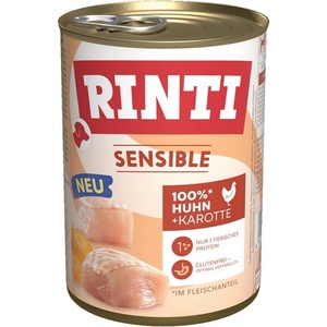 RINTI Консерва rinti sensible пиле & морков 400 г