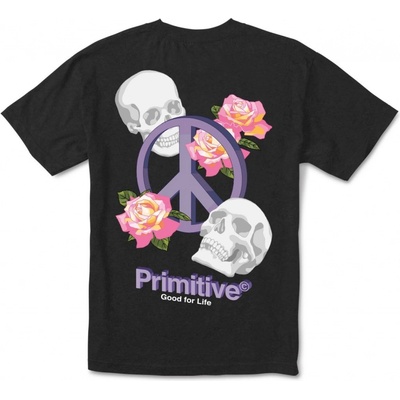 Primitive Connected Washed Tee black