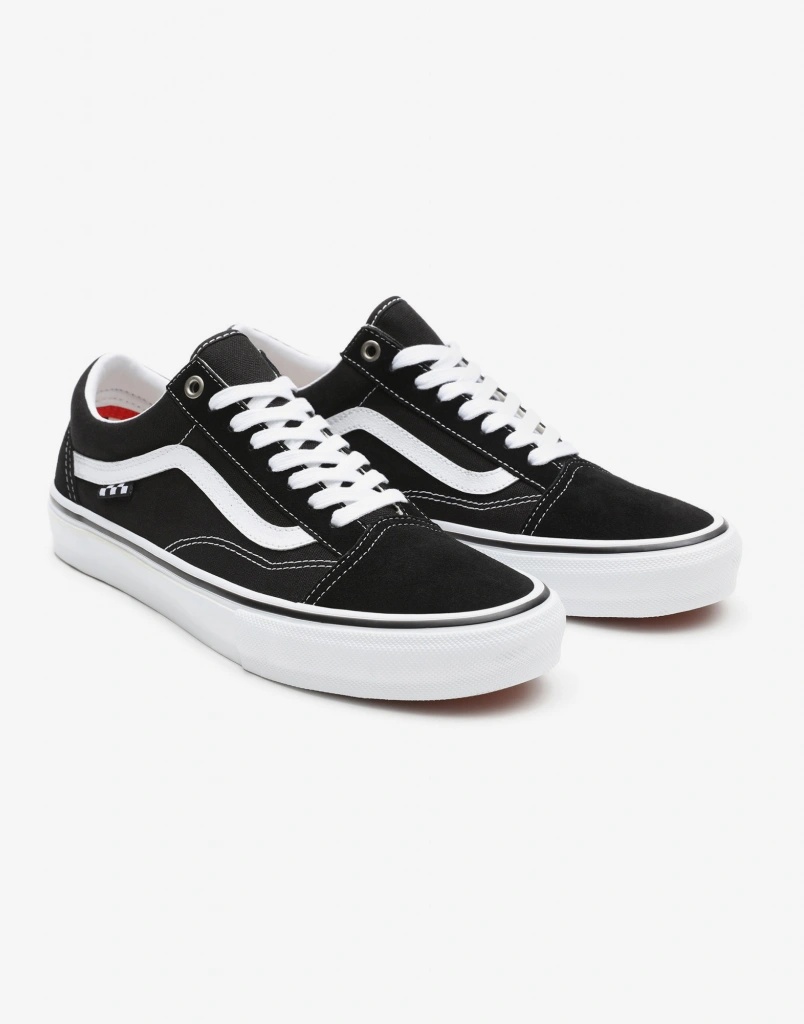 black and white vans mens