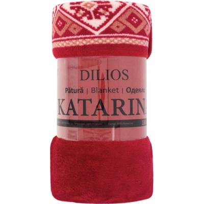 DILIOS ОДЕЯЛО КАТАРИНА 130х170см ЧЕРВЕНО (1000021244)