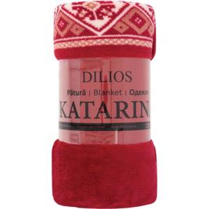 DILIOS ОДЕЯЛО КАТАРИНА 130х170см ЧЕРВЕНО (1000021244)