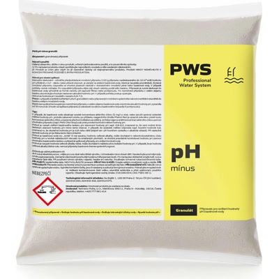 PWS pH mÍnus 1 kg