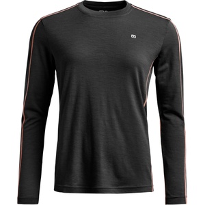 Ortovox Дамско мериносово термобельо Ortovox Women's 185 Rock'N'Wool Long Sleeve Merino base layer - Black Raven - размер XL (115-1518-0815)